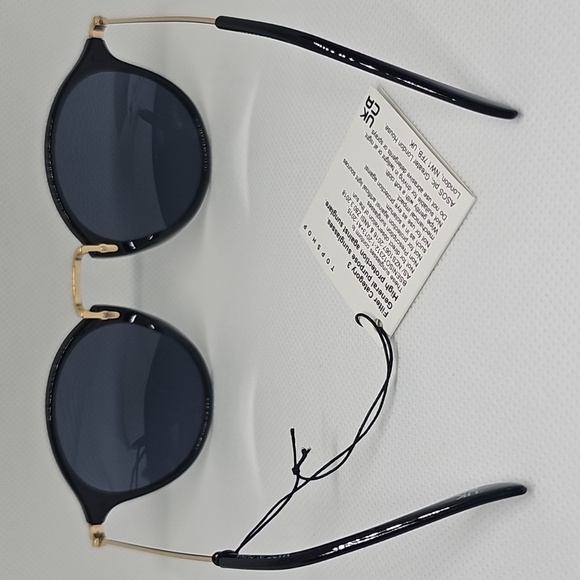Topshop plastic round sunglasses in black - Picture 9 of 11